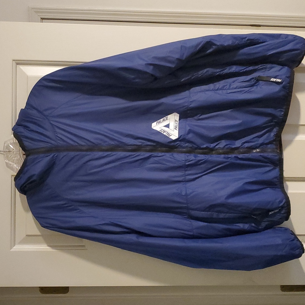 Palace Paltex Reversible Jacket. Size Large. Color Navy/Red.